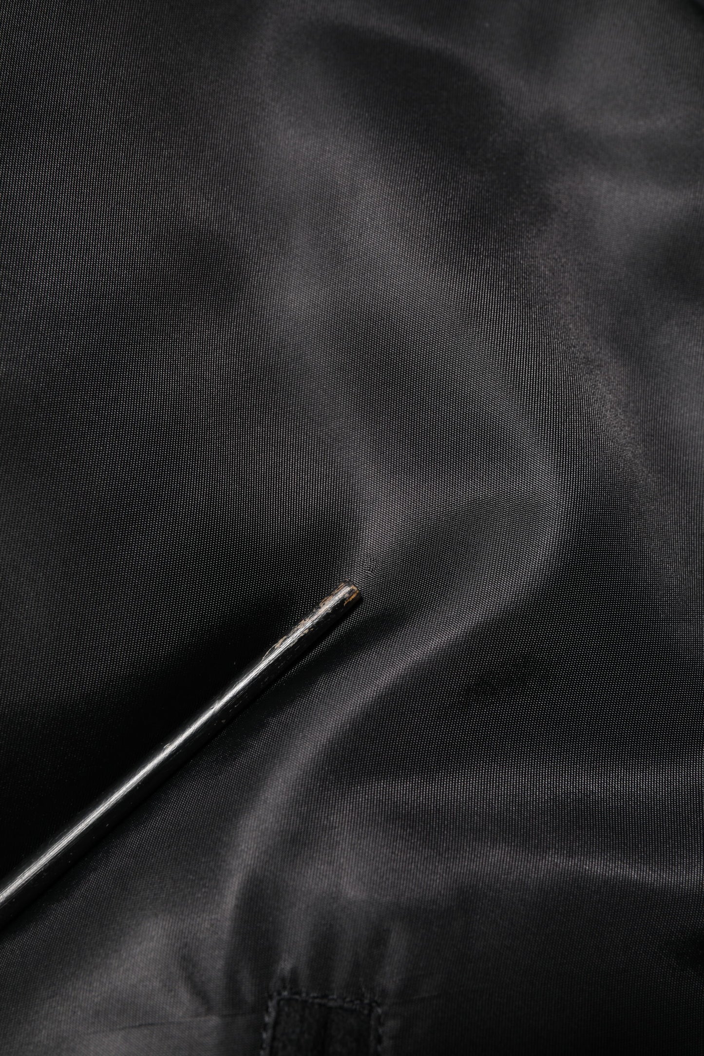 Dolce & Gabbana Black Polyester Logo Plaque Bomber Jacket