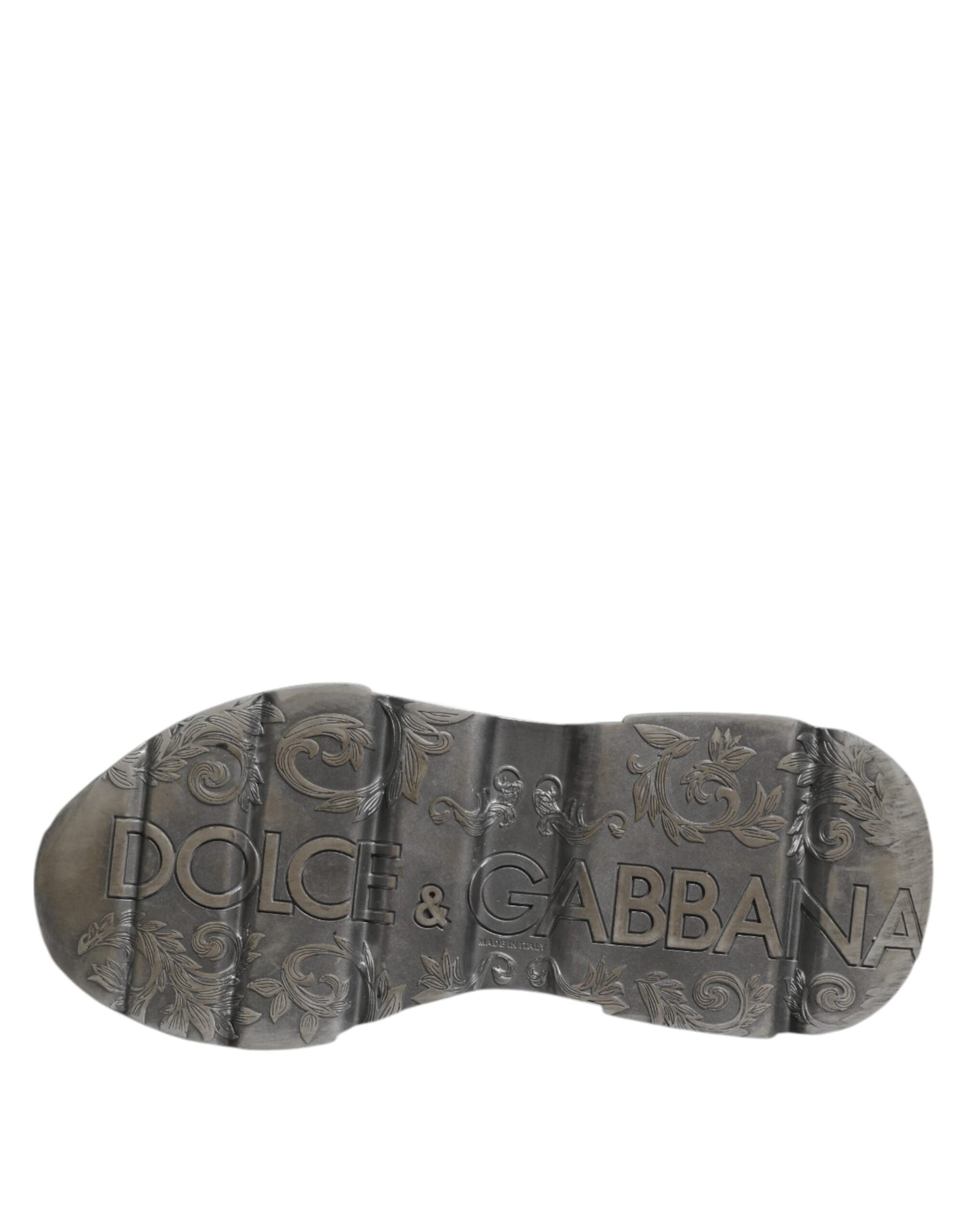 Dolce & Gabbana White Daymaster Leather Low Top Sneakers Shoes