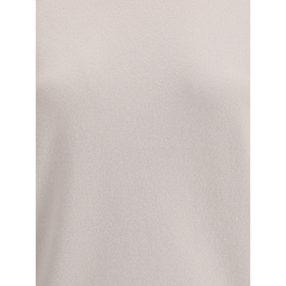 Extreme Cashmere Beige Cashmere Sweatshirt