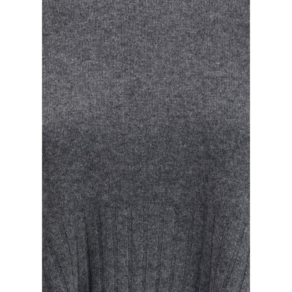 Loulou De Saison Gray Cashmere Sweatshirt