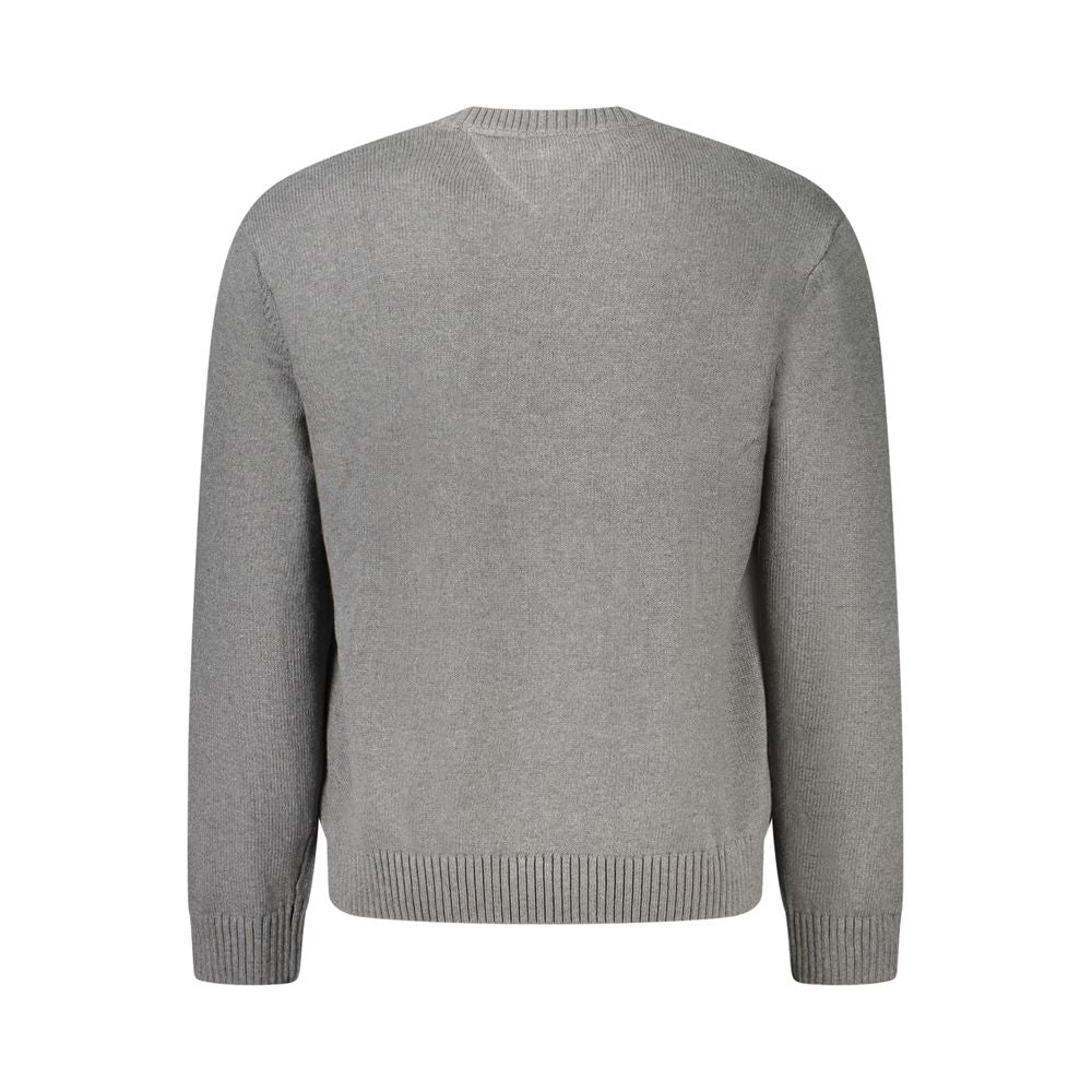 Tommy Hilfiger Grigio Cotton Men's Sweater