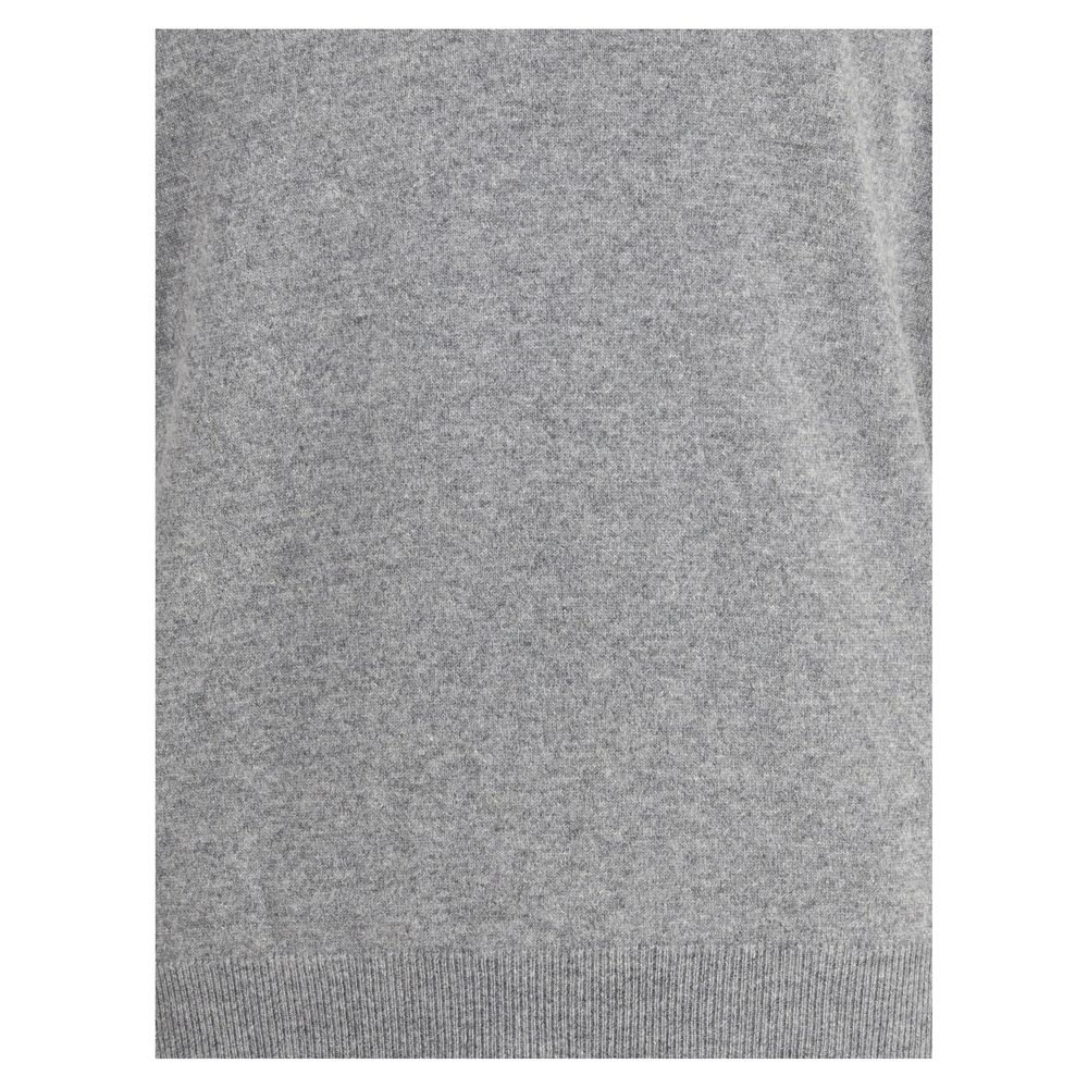 Brunello Cucinelli Gray Cashmere Sweater