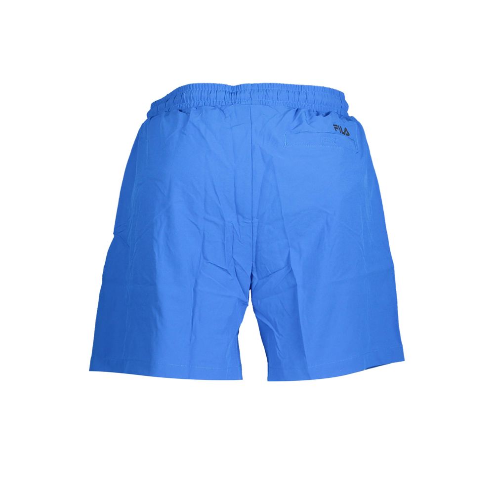 Fila Blu Polyester Men's Swim Trunk