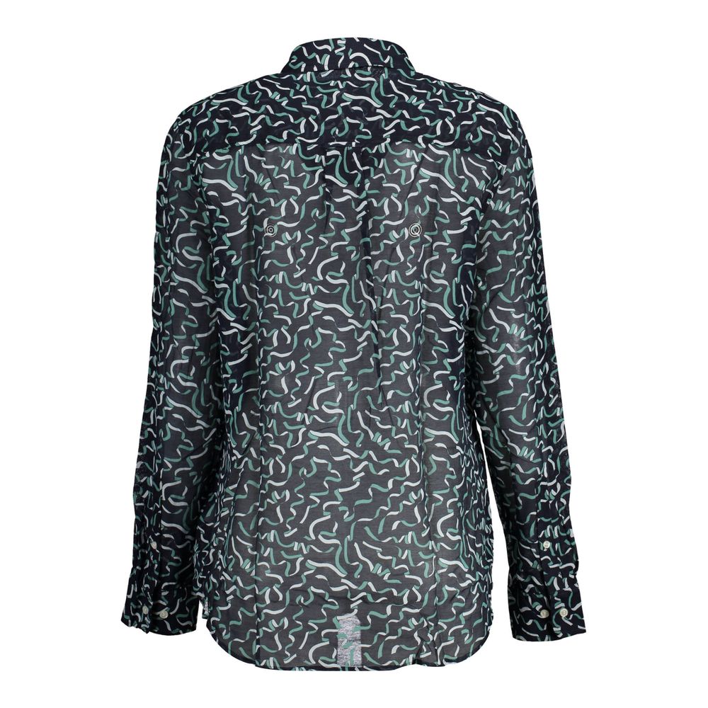 Gant Blu Cotton Women Shirt