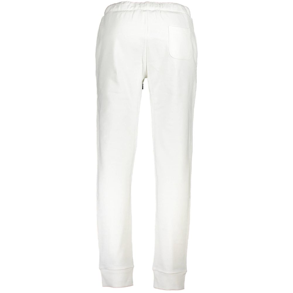 La Martina White Cotton Men's Track Pant