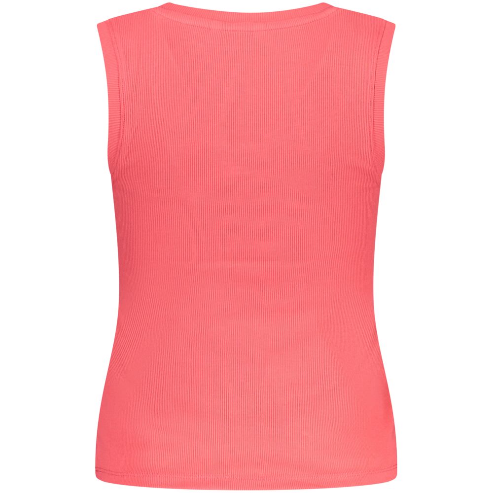 Tommy Hilfiger Pink Cotton Women Tank Top