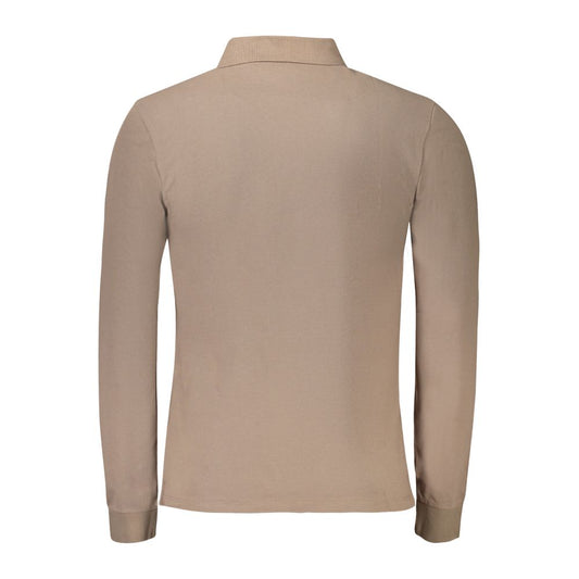 Timberland Marrone Cotton Men Polo Shirt