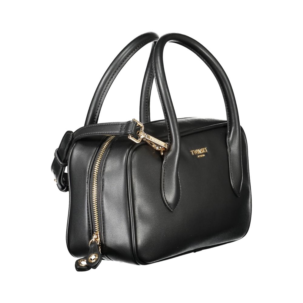 Twinset Black Polyurethane Women Handbag
