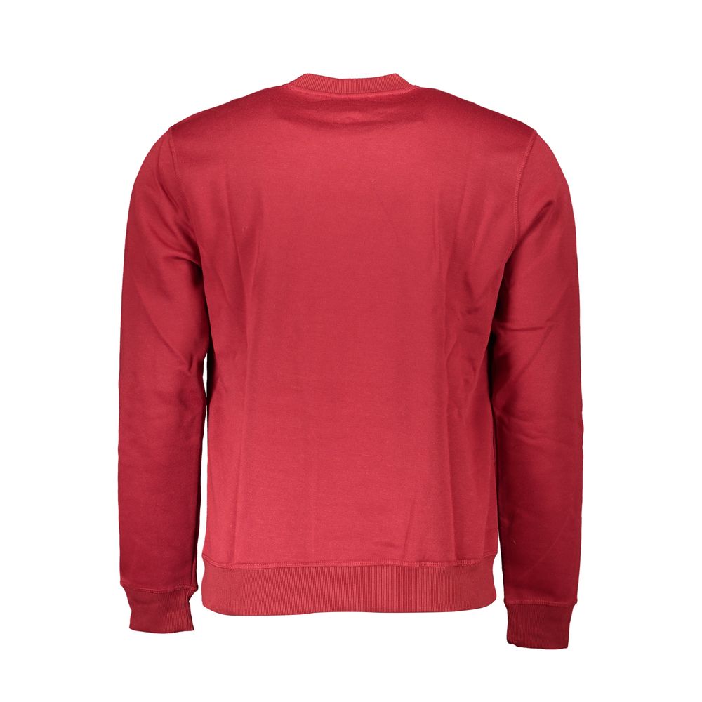 Gianmarco Venturi Red Polyester Men's Sweatshirt