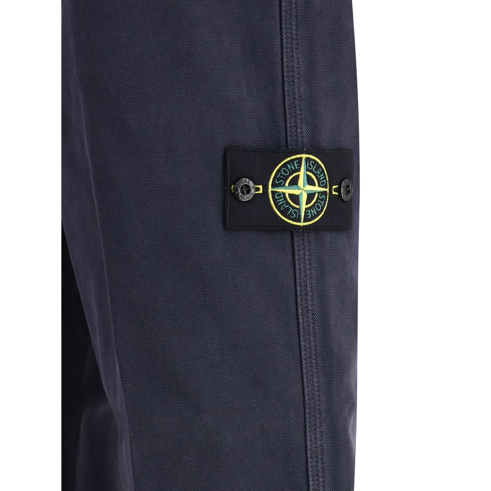 Stone Island Multicolor Cotton Casual Pants