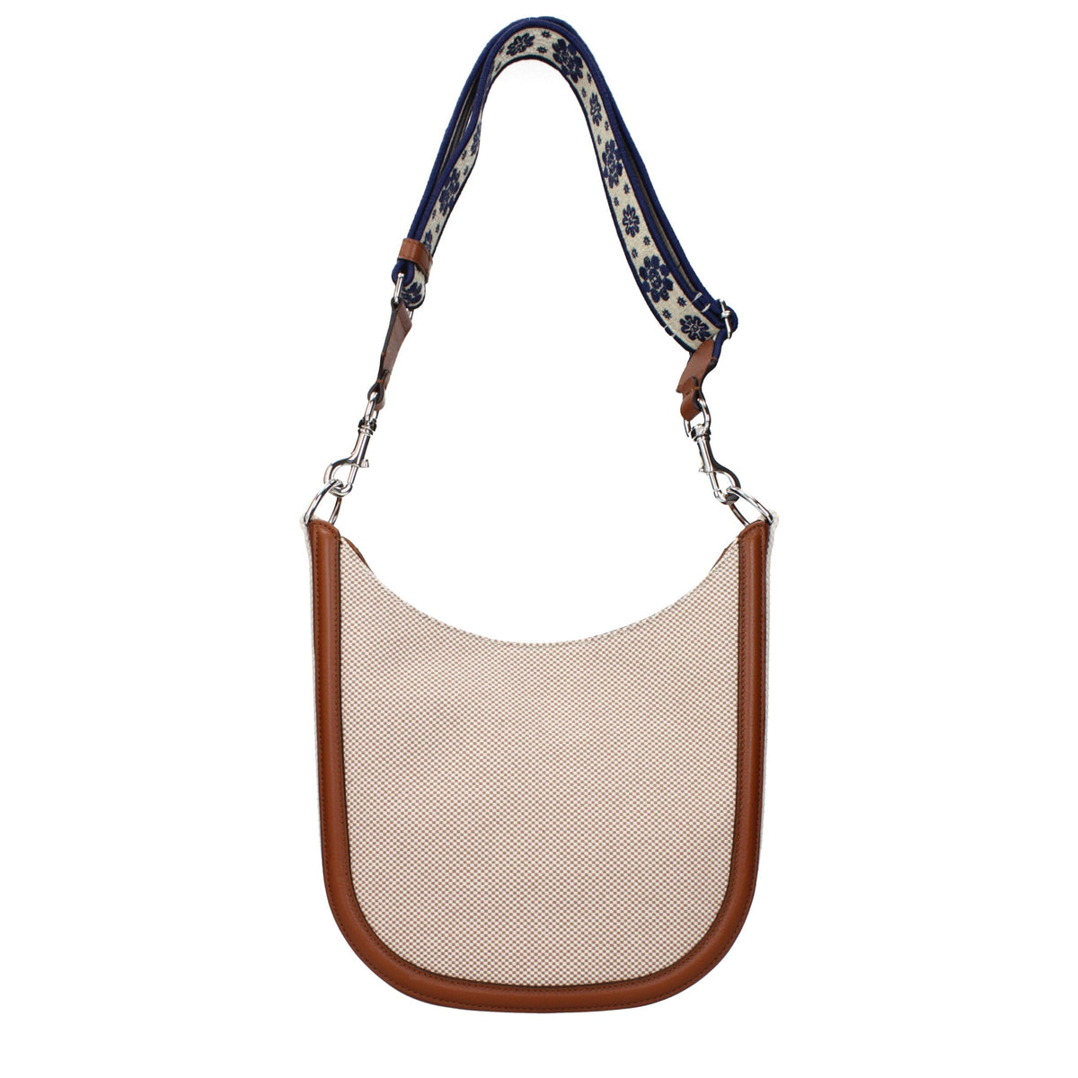 Valentino Garavani Beige Fabric Crossbody Bag
