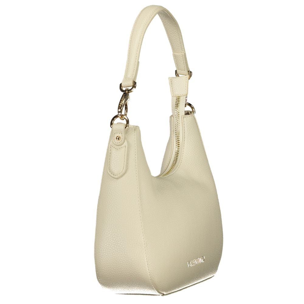 Mario Valentino Beige Polyurethane Women Handbag