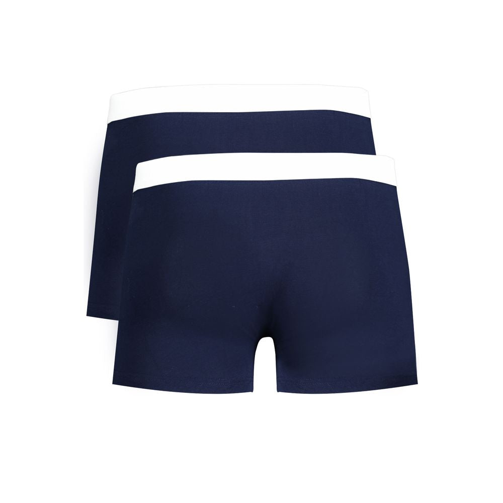 Trussardi Blu Cotton Men Underwear