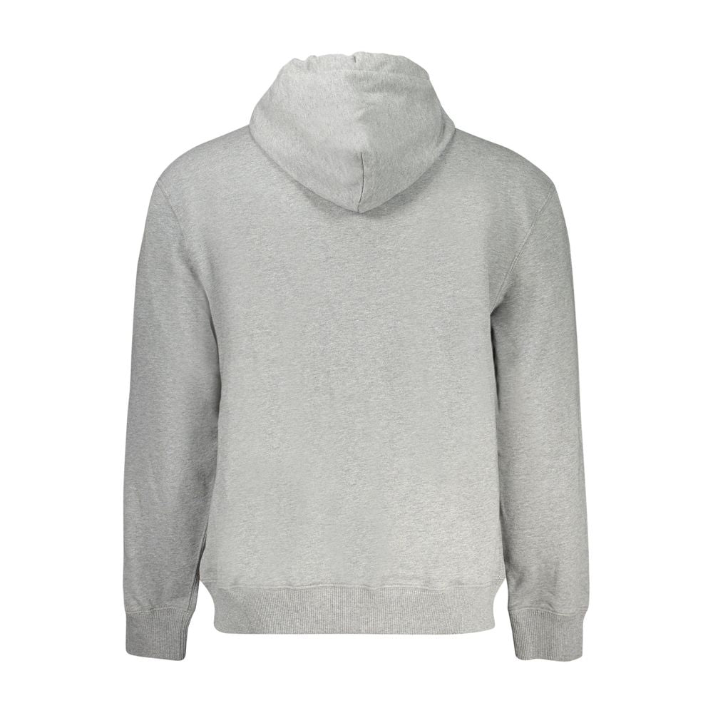Calvin Klein Grigio Cotton Men Sweatshirt