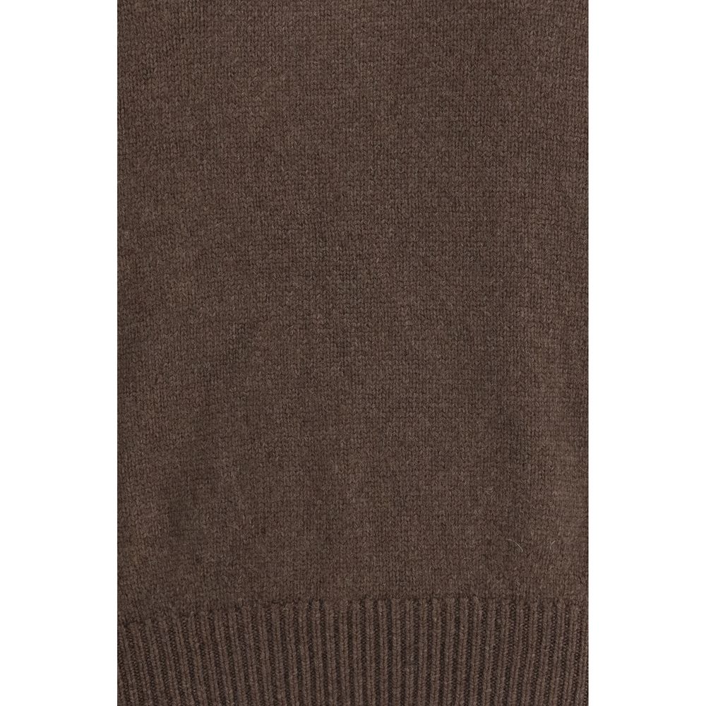 Khaite Brown Cashmere Sweater