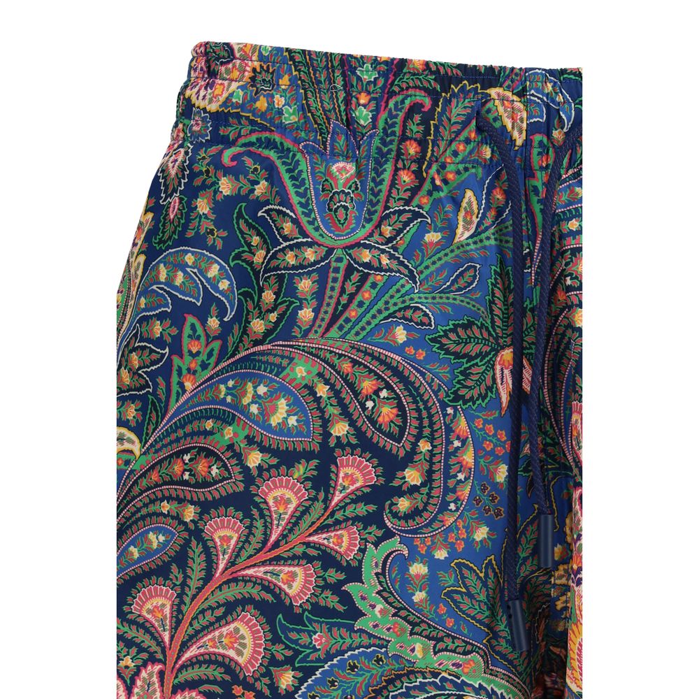 Etro Multicolor Polyester Short And Mini Shorts