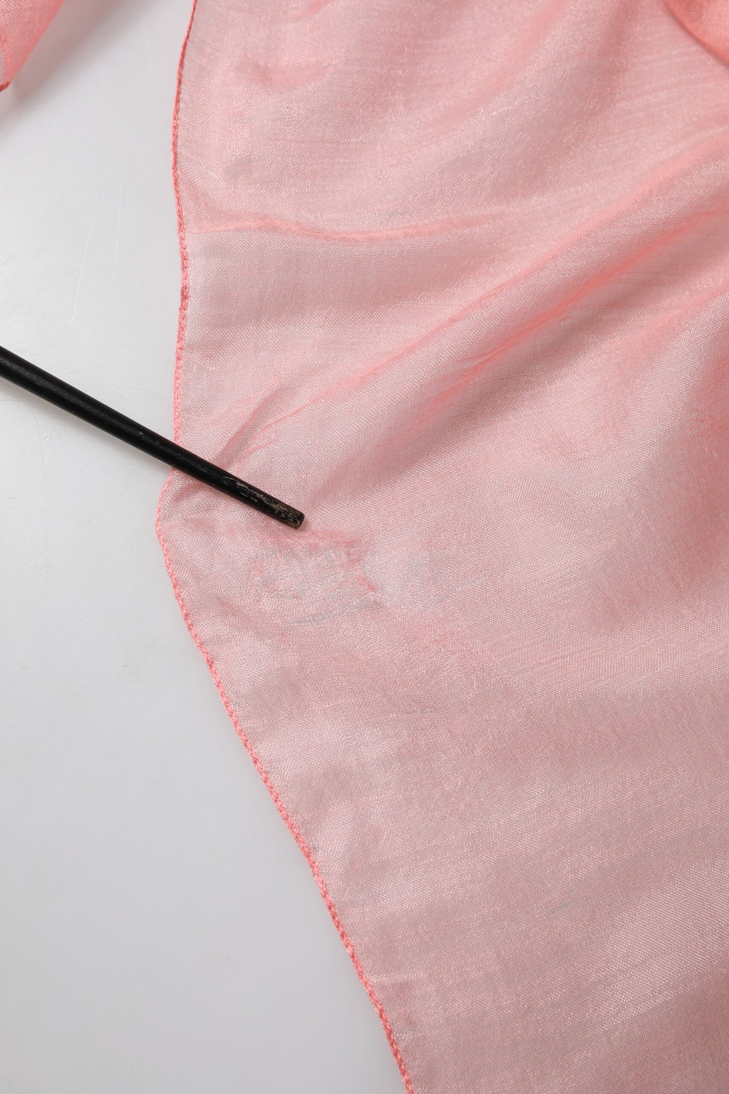 Dolce & Gabbana Light Pink Stole Neck Wrap Shawl Scarf