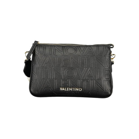 Mario Valentino Black Polyurethane Women Handbag