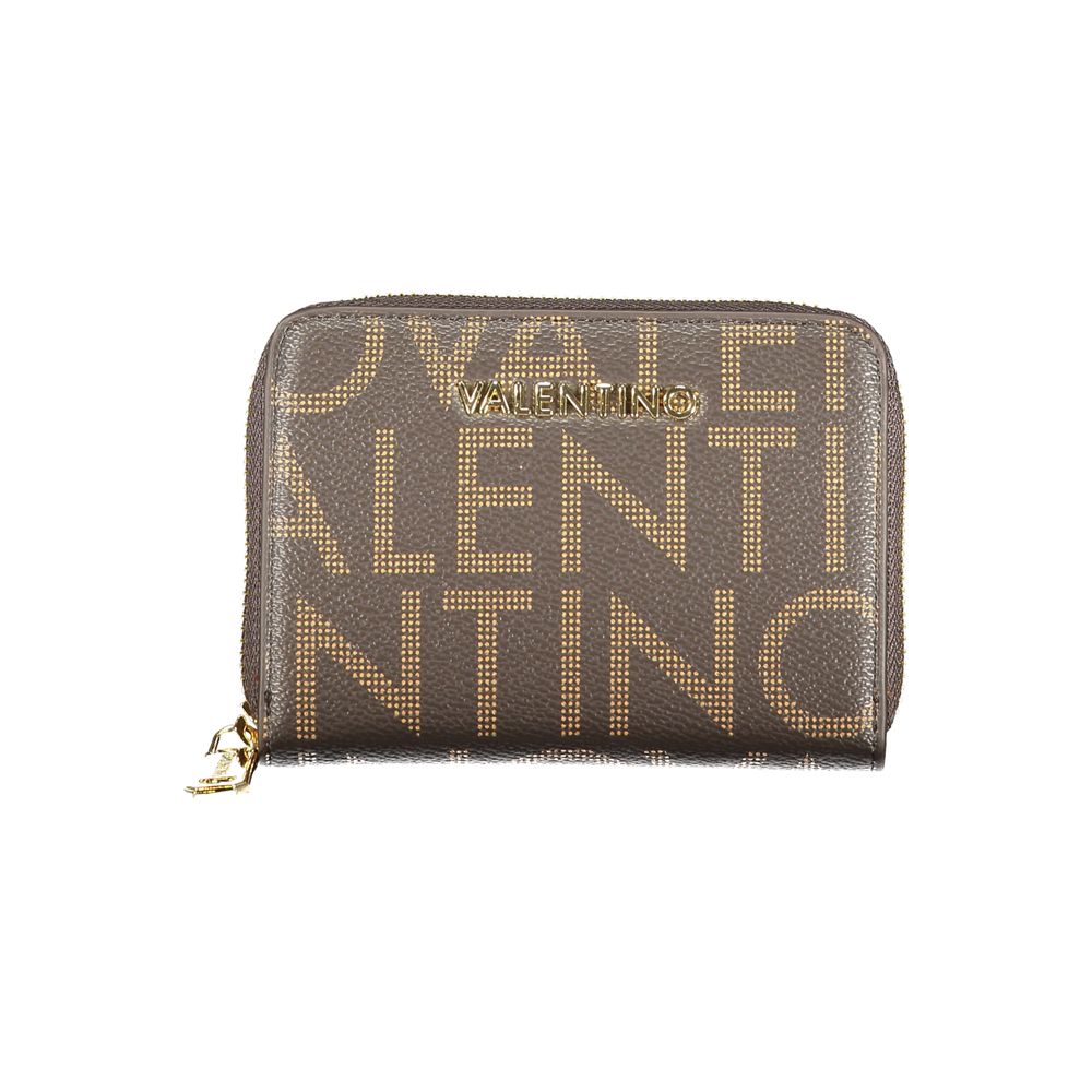 Valentino Brown Polyurethane Women's Wallet