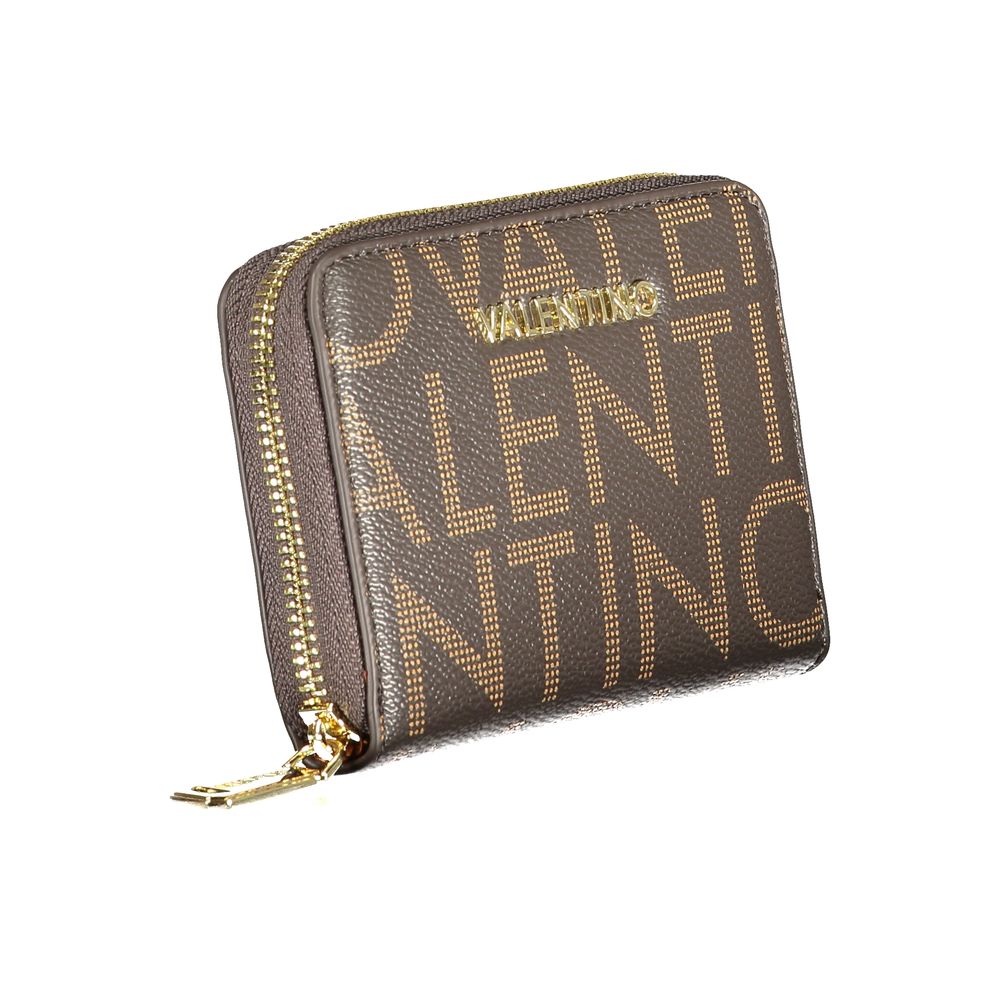 Valentino Brown Polyurethane Women's Wallet