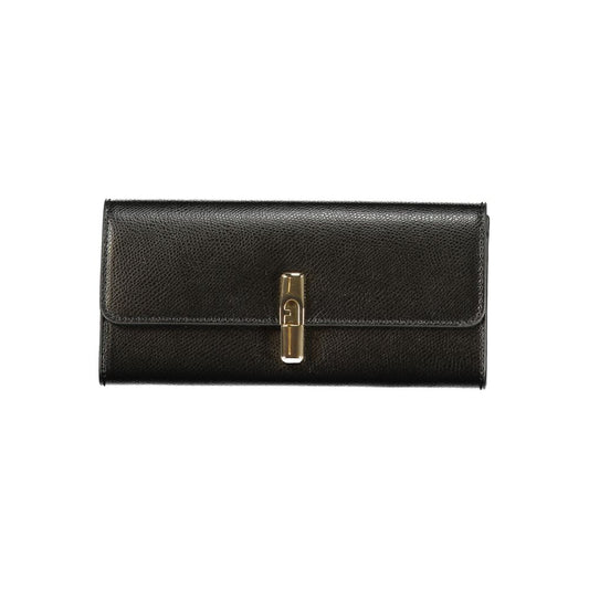 Furla Nero Leather Woman Wallet