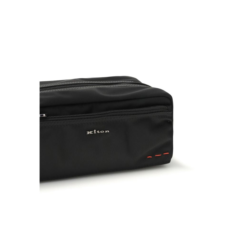 Kiton Black Nylon Other Accessories