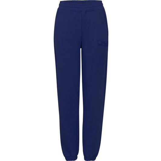 Fila Blue Cotton Joggers (Workout Pants)