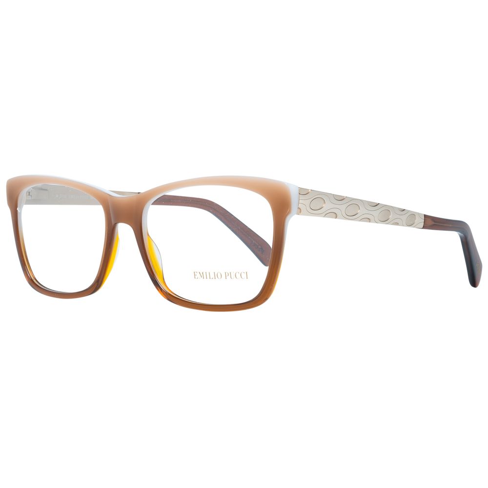 Emilio Pucci Brown Plastic Glasses (Frames)