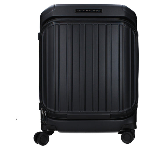 Piquadro Black Polycarbonate Luggage And Travel