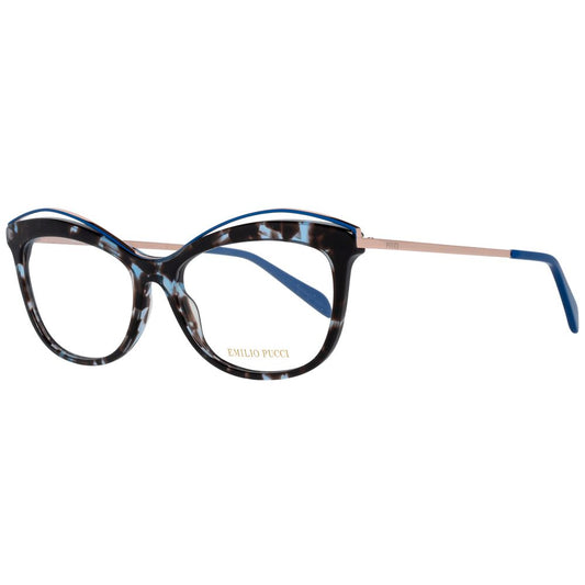 Emilio Pucci Brown Metal Glasses (Frames)