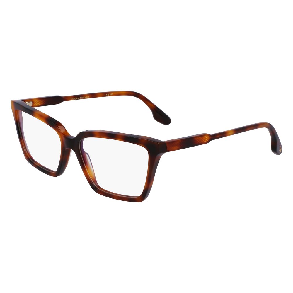 Victoria Beckham Brown Acetate Glasses (Frames)