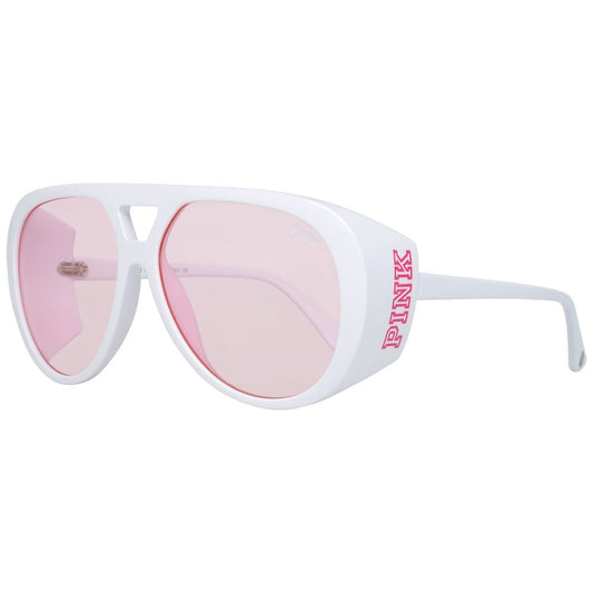 Victoria's Secret White Plastic Sunglasses