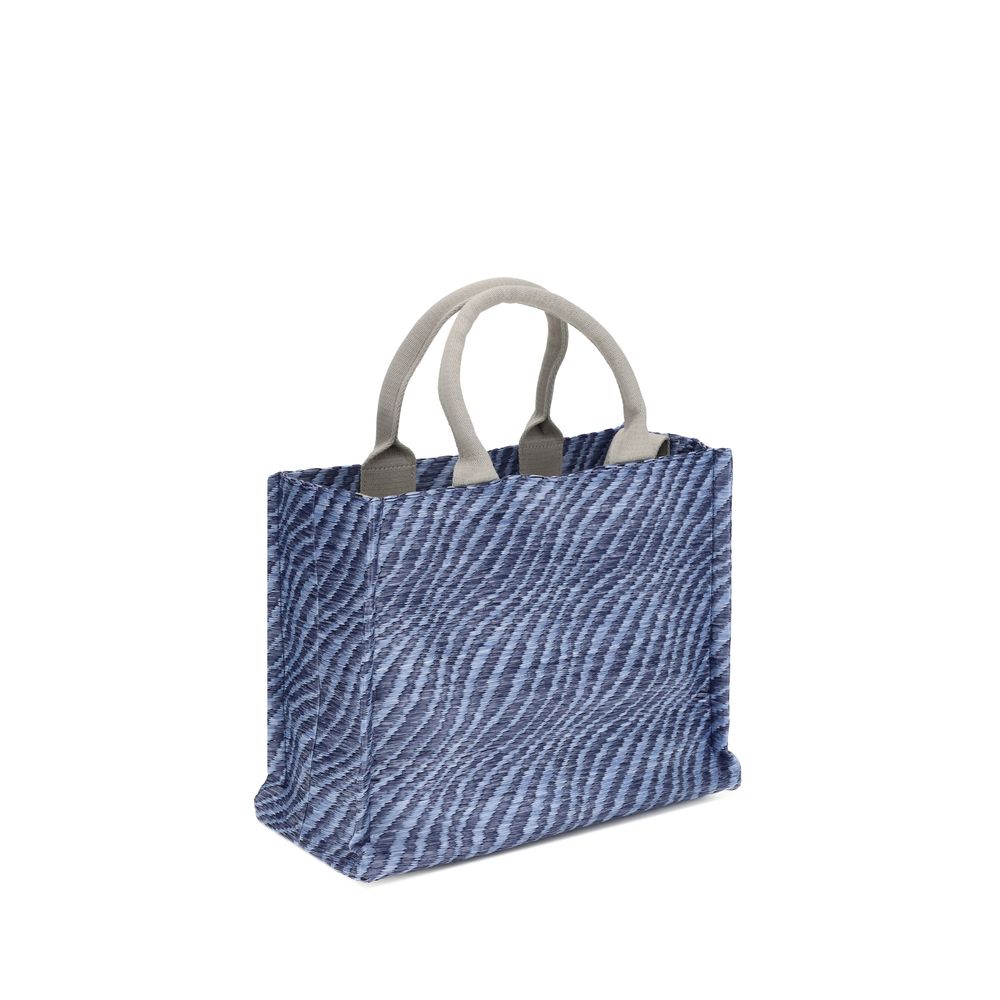 Marni Blue Fabric Shoulder Bag