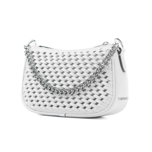 Michael Kors White Canvas Handbag
