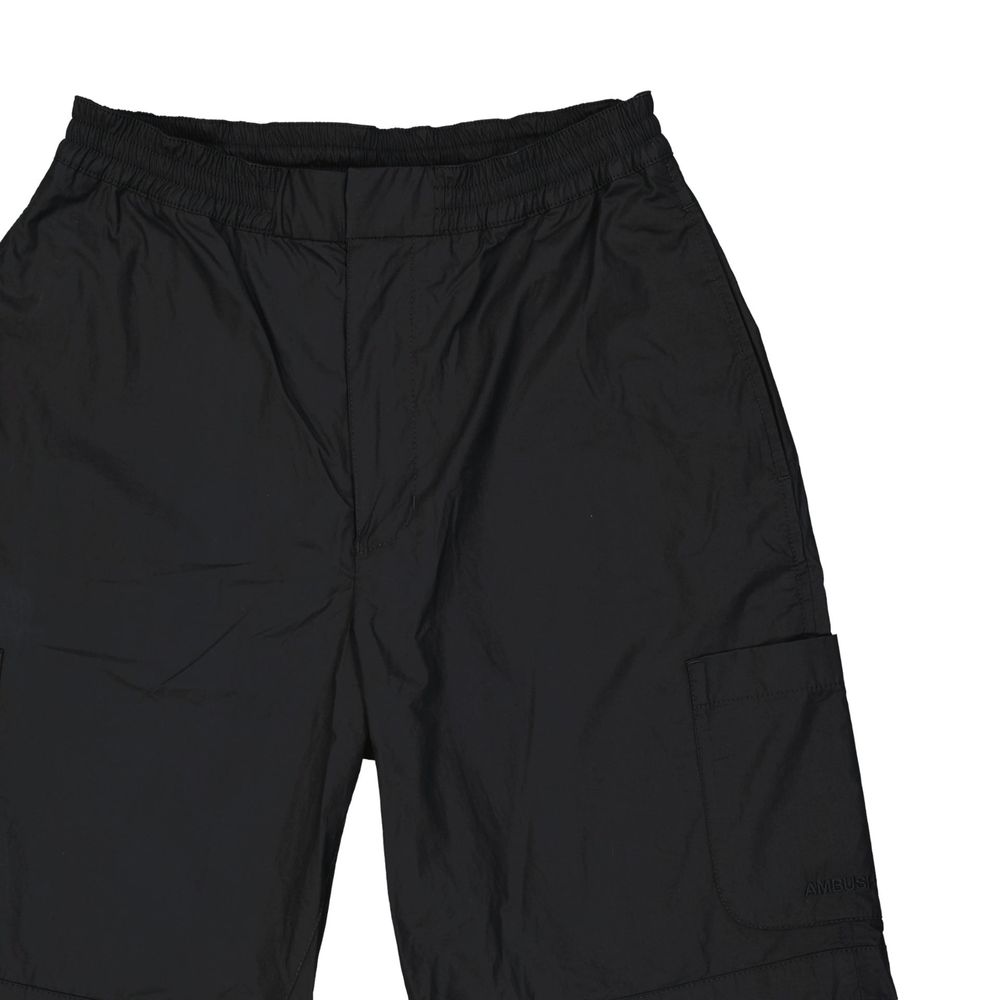 Ambush Black Cotton Shorts