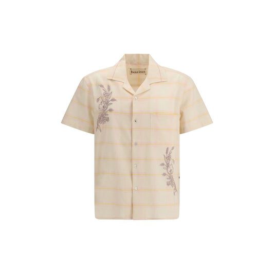 Baziszt Multicolor Cotton Shortsleeve Shirt
