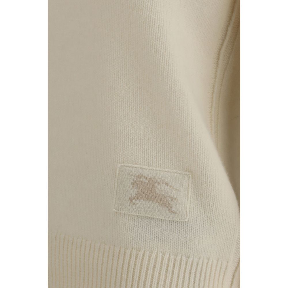 Burberry Cream Cashmere Cashmere Sweater