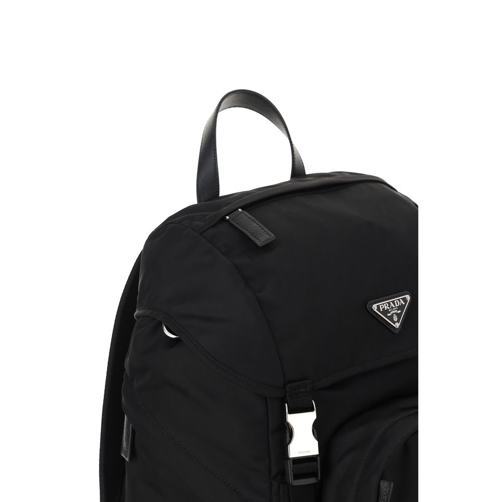 Prada Black Nylon Backpack
