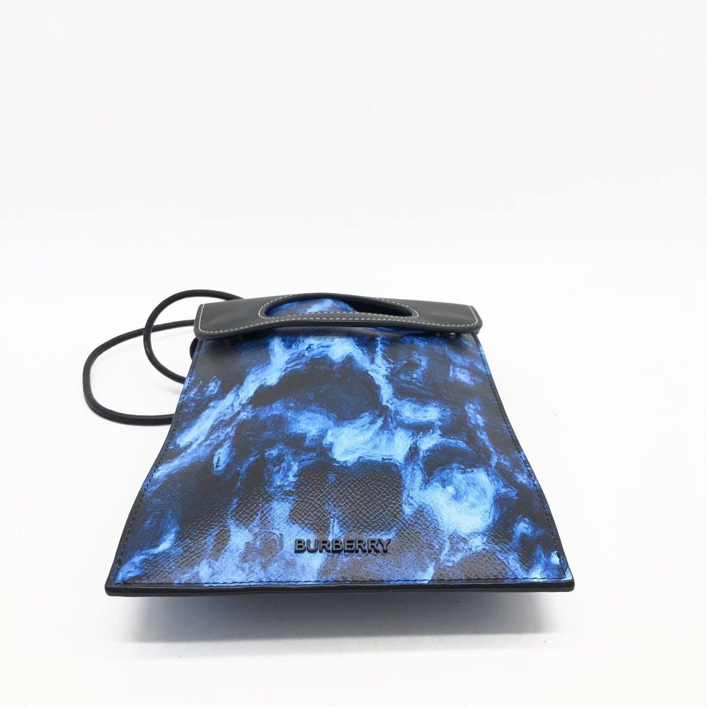 Burberry Blue/Black Pocket Phone Shoulder Bag