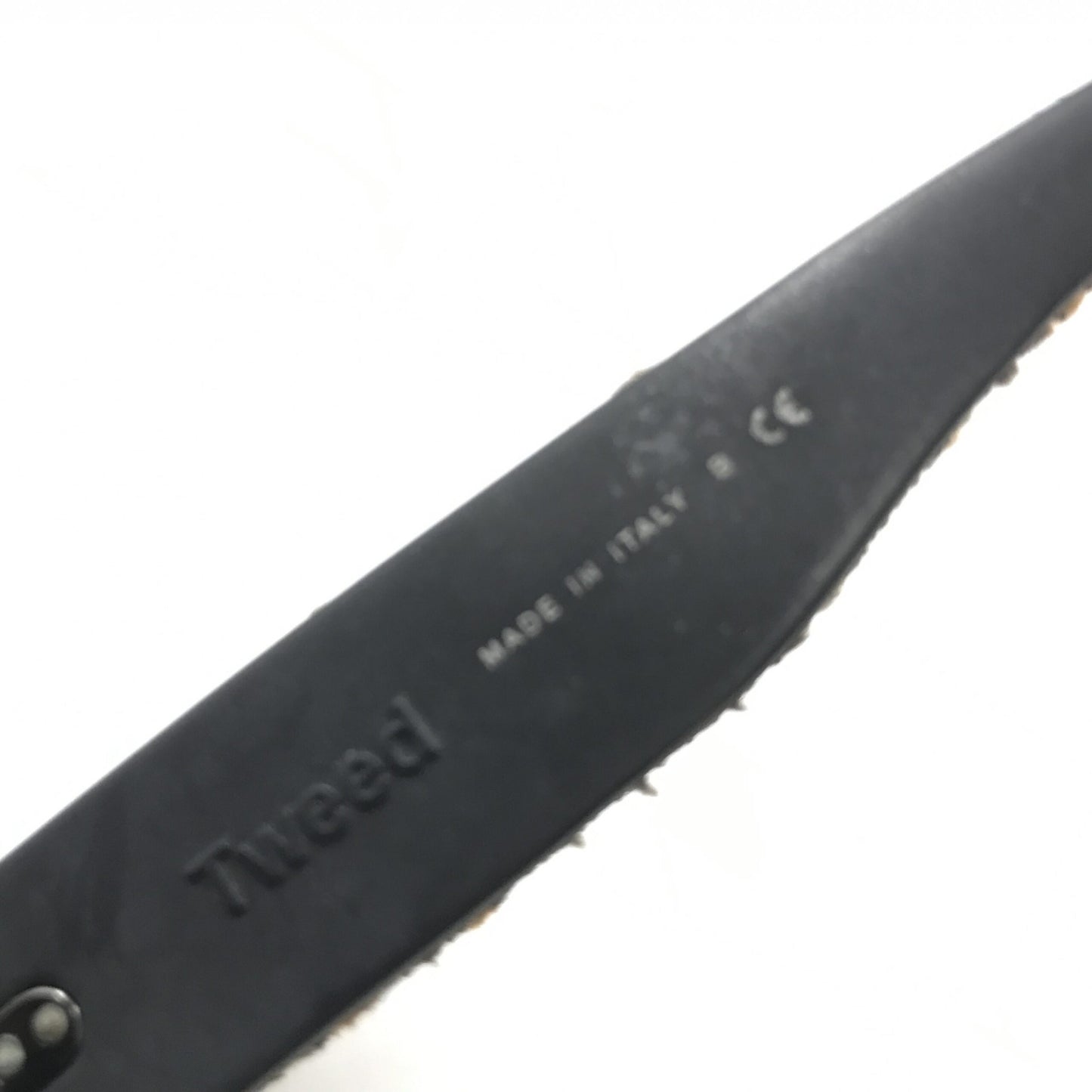 Chanel Brown Frame With Tweed Accents Sunglasses