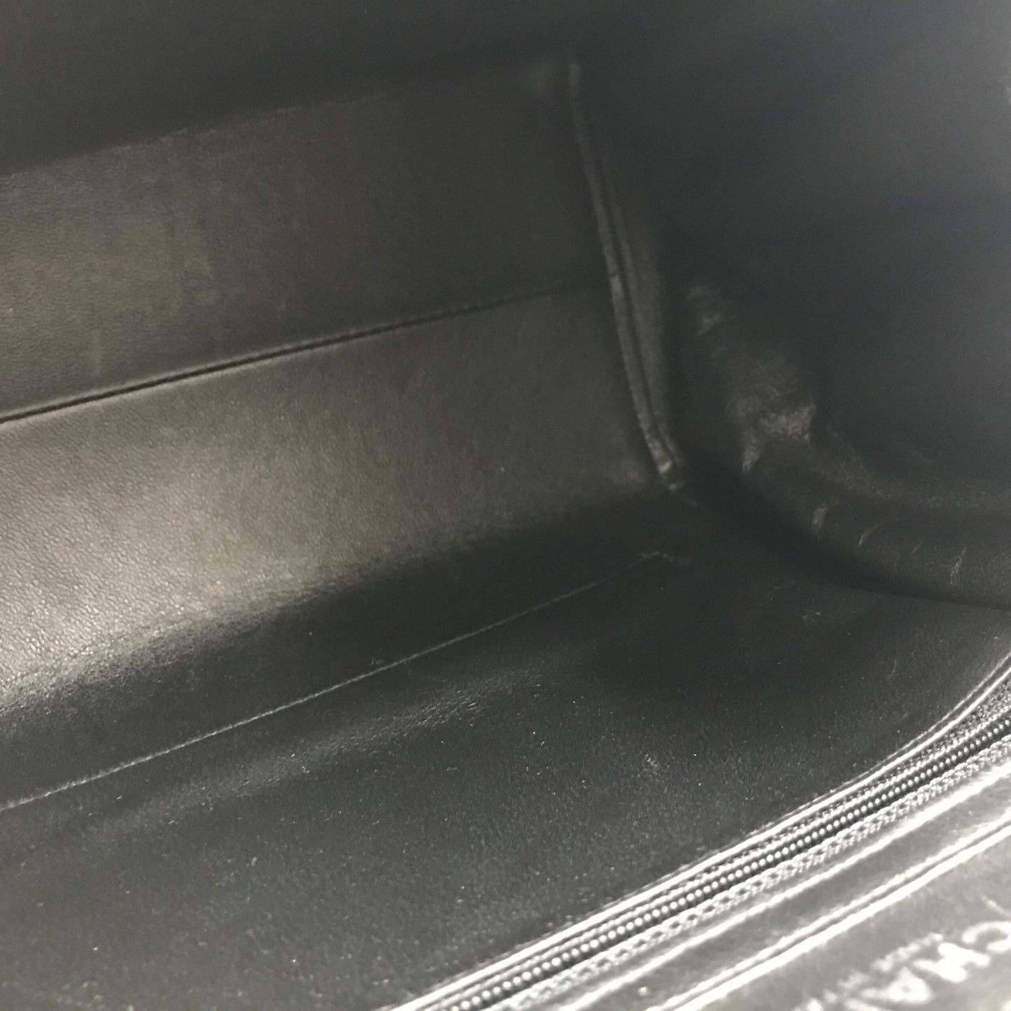 Chanel Chocolate Bar Patent Leather Shoulder Bag