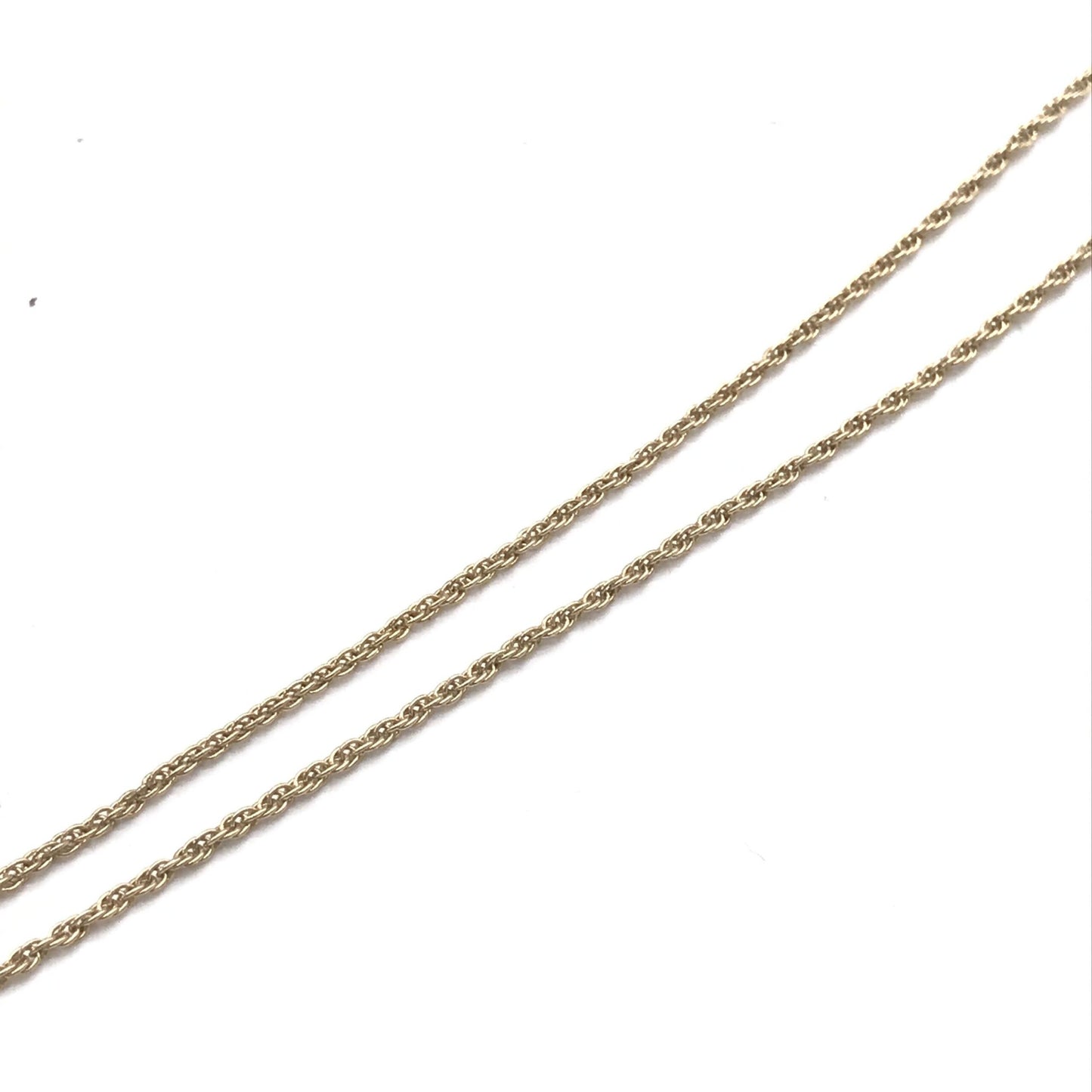 Givenchy Gold Tone Bow Pendant Chain Necklace