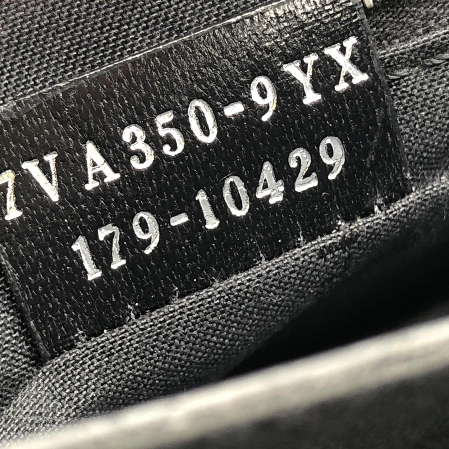 Fendi Leather Pouch With Monster Design