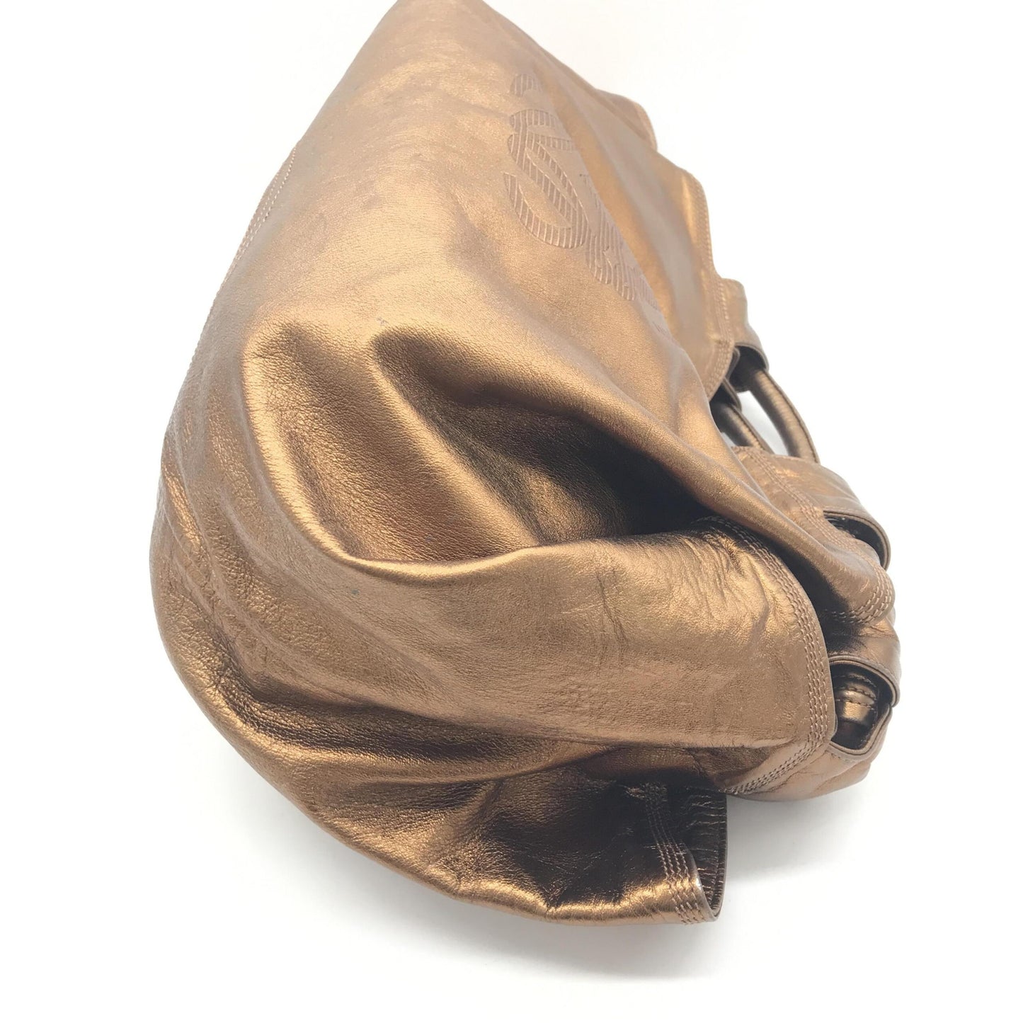 Loewe Metallic Bronze Nappa Aire Beige Shoulder Bag