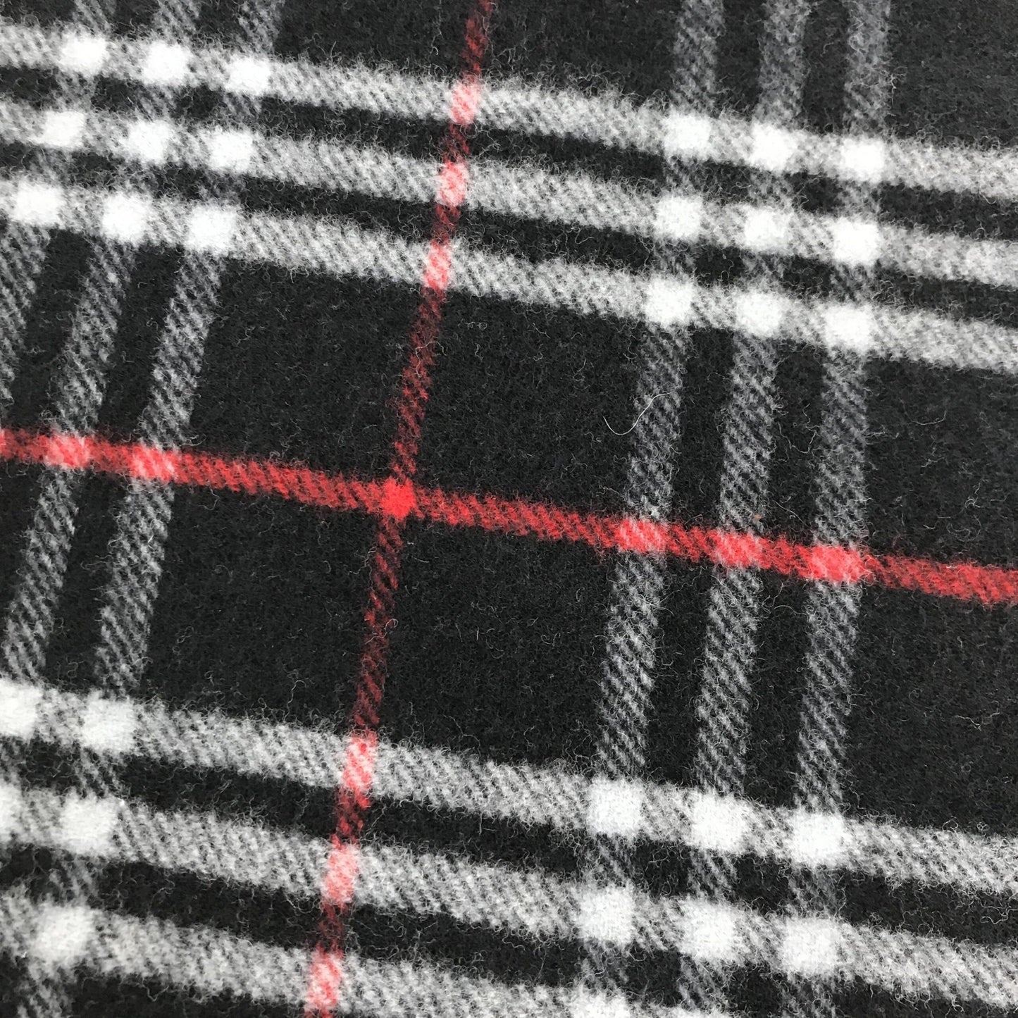 Burberry Nova Check Wool Scarf With Fringe