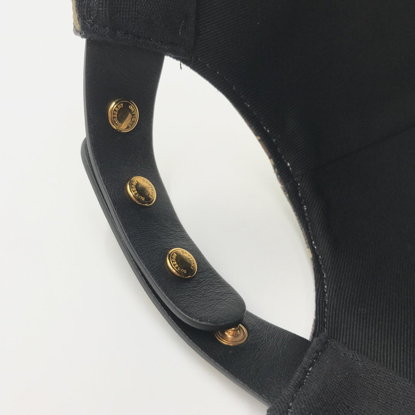 Burberry TB Monogram Baseball Cap In Brown