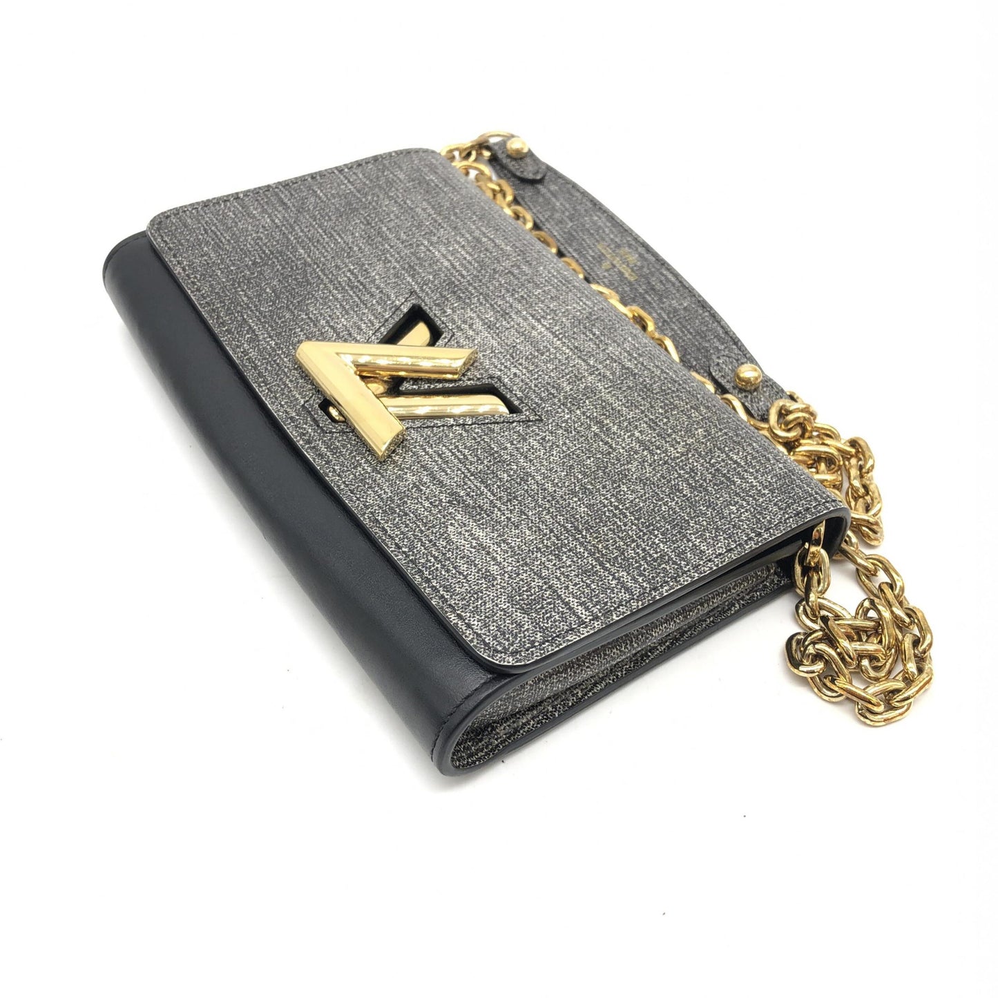 Louis Vuitton Twist PM Grey Epi Leather With GHW And Box, Dustcover