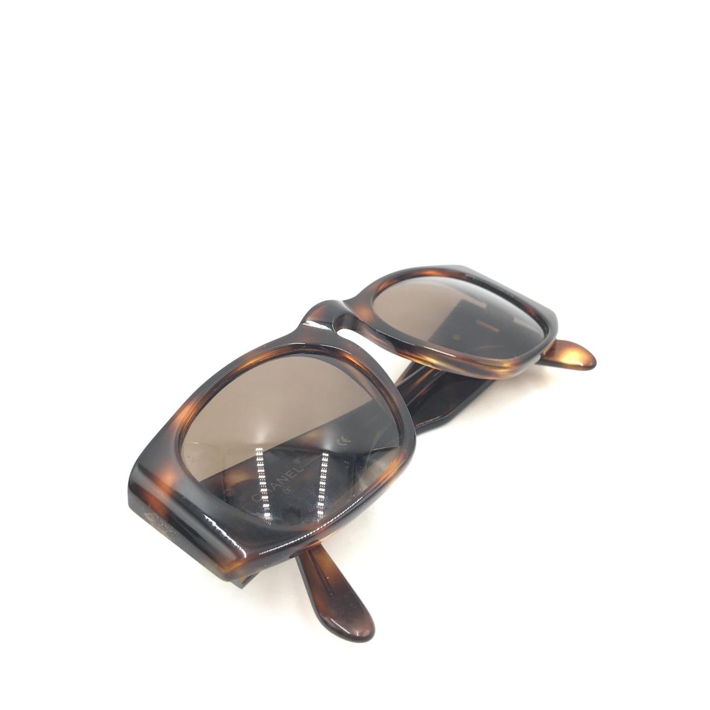 Chanel Vintage Classic Tortoise Sunglasses