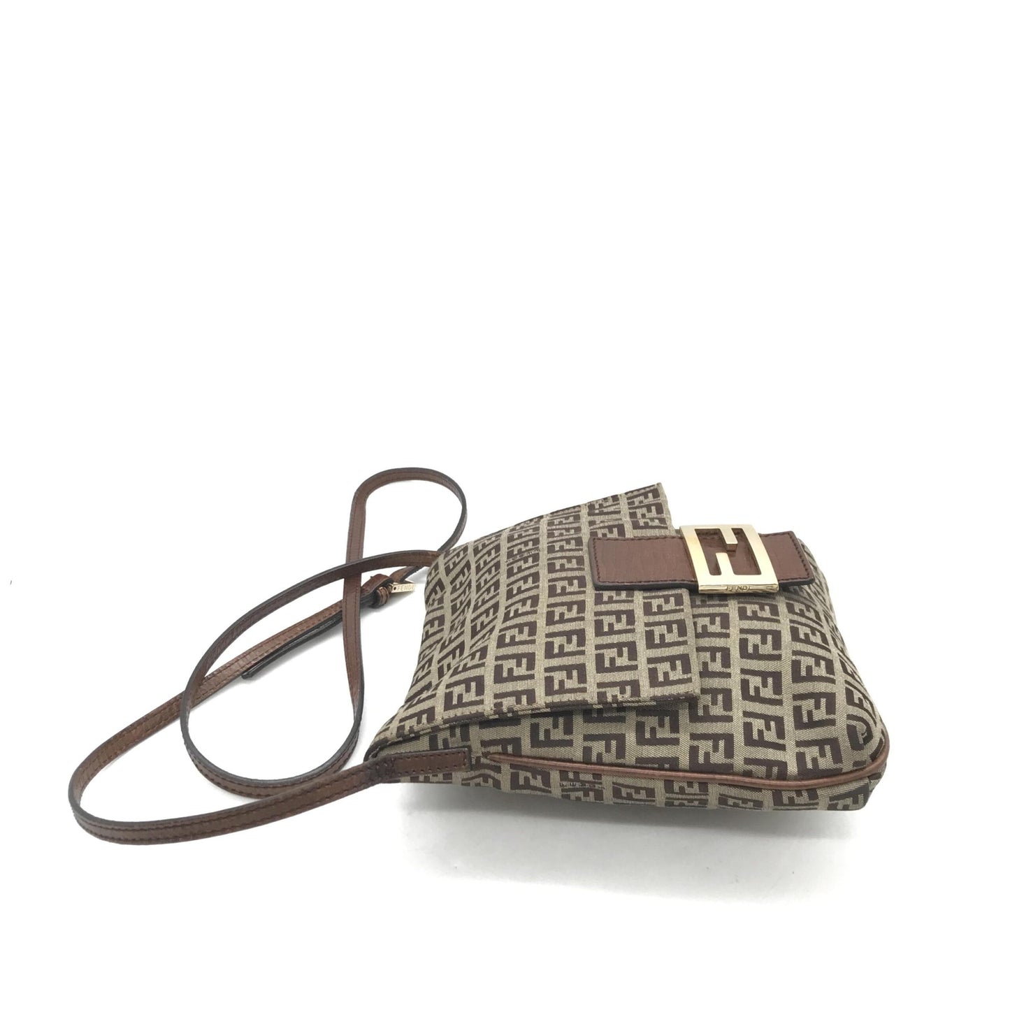 Fendi Zucchino Pattern Crossbody Bag