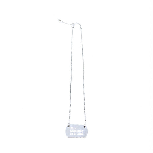 Christian Dior Dior 925 Sterling Silver Antique Art Deco Howard & Co. "Port" Necklace